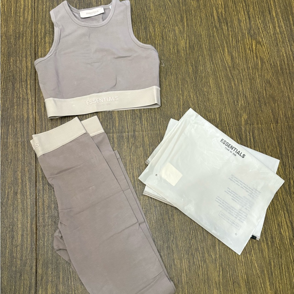 Essentials Taupe Activewear Set - image 1